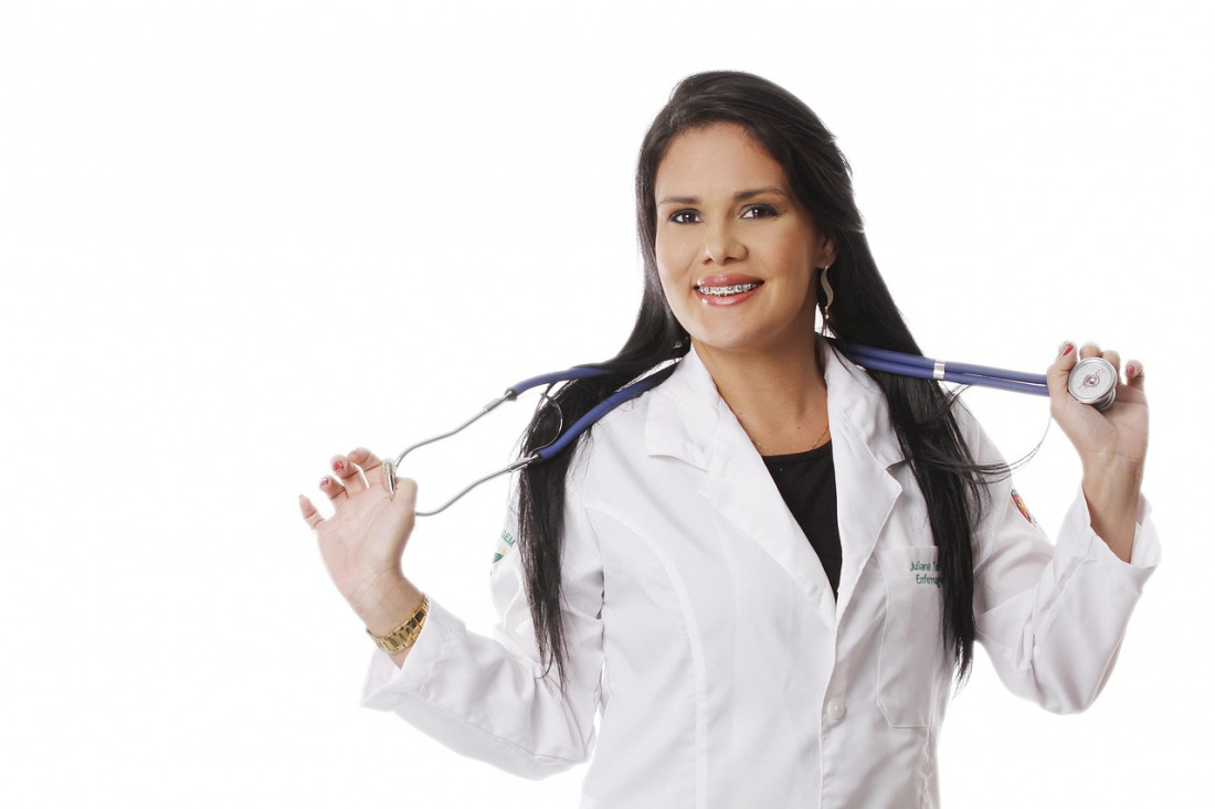 Nursing students and lecturers
